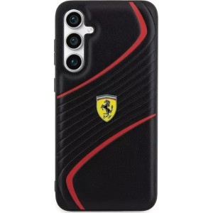 Ferrari Etui Ferrari FEHCS23FEPTWK do Samsung Galaxy S23 FE S711 czarny/black hardcase Twist Metal Logo