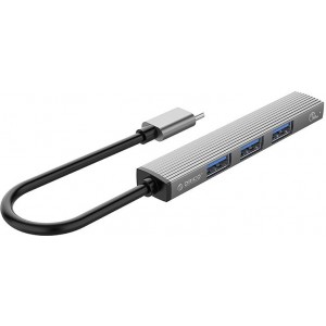 Orico USB to USB 3.0 + 3x USB 2.0 Hub Adapter (gray)