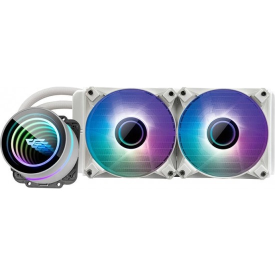 Darkflash PC Water Cooling Darkflash DX240 V2.6 ARGB 2x 120x120 (white)