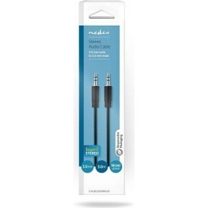 Nedis Aux провод 3.5 mm -> 3.5 mm 3m