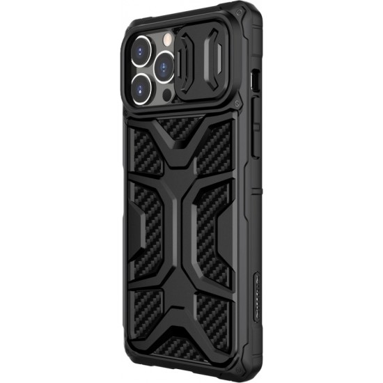 Nillkin Adventruer Case Case for iPhone 13 Pro Armored Cover with Camera Protector Black