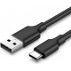 Ugreen US287 60117 USB-A / USB-C 3A cable 1.5m - black