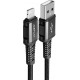 Acefast cable MFI USB - Lightning 1.2m, 2.4A black (C1-02 black)