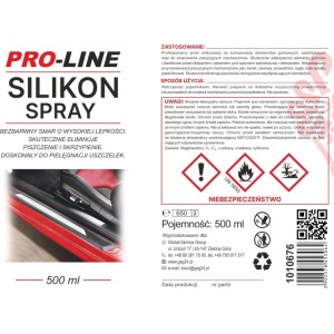 Pro-Line Silicone spray grease for seal care PRO-LINE 500ml