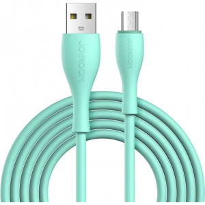 Joyroom Bowling Data Cable S-2030M8 USB-A / micro USB 3A 2m - green