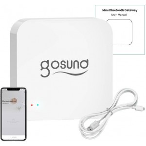 Gosund Smart Bluetooth BLE, WiFi Mesh Gateway with Alarm Gosund G2 Tuya