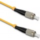 Qoltec Patchcord fiber optic FC/UPC - FC/UPC | Singlemode | 9/125 | G652D | Simplex | 1m