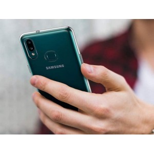 Alogy Etui Samsung Galaxy A10S silikonowe przezroczyste