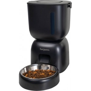 Petwant FW1-L(BAS) automatic food dispenser + drinker (black)