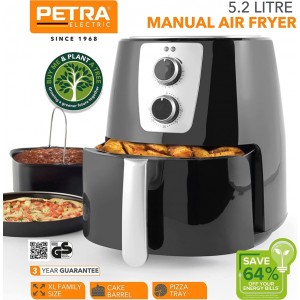 Petra PT5175VDEEU10 Manual Air Fryer 5.2L