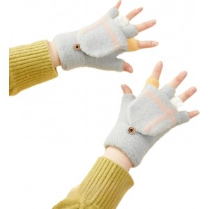 Hurtel Women's/children's winter phone gloves - gray