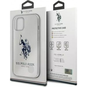 U.s. Polo US Polo USHCP12LTPUHRWH Phone Case for Apple iPhone 12 Pro Max white/white Shiny Big Logo