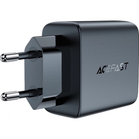 Acefast Fast charger GaN 35W PD 2x USB C Acefast A49 - black