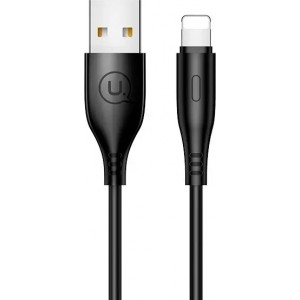 Usams Kabel U18 lightning 2A Fast Charge 1m czarny/black SJ266USB01 (US-SJ266)