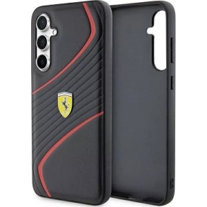 Ferrari Etui Ferrari FEHCS23FEPTWK do Samsung Galaxy S23 FE S711 czarny/black hardcase Twist Metal Logo