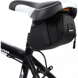 Wozinsky small bicycle saddle bag 0.6 l black (WBB8BK black)