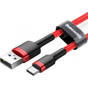 Baseus USB to USB-C cable Baseus Cafule 3A 1m (red)