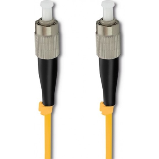 Qoltec Patchcord fiber optic FC/UPC - FC/UPC | Singlemode | 9/125 | G652D | Simplex | 1m