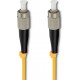 Qoltec Patchcord fiber optic FC/UPC - FC/UPC | Singlemode | 9/125 | G652D | Simplex | 1m