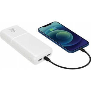 Rebeltec power bank P20 10W 20000mAh white