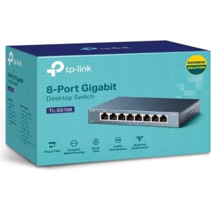 Tp-Link TL-SG108 Сетевой Kоммутатор