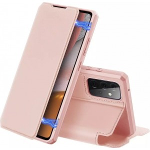 Dux Ducis Skin X holster cover with flip cover for Samsung Galaxy A72 4G pink