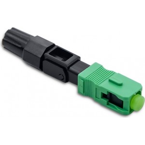 Qoltec SC/APC fiber optic fast connector | Singlemode | 3.0 mm