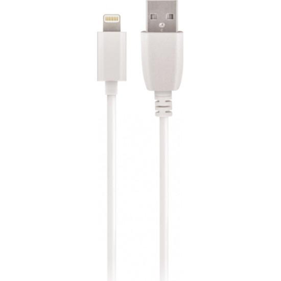 Maxlife MXTC-01 charger 1x USB 1A white + Lightning cable