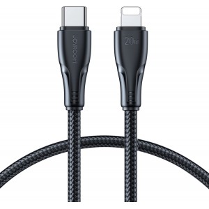 Joyroom Surpass Series A11 Lightning /USB-C 20W 0.25 m cable - black