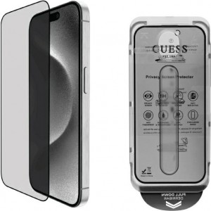 Guess Szkło hartowane prywatyzujące Guess Screen Protector Privacy 2.5D Outline na iPhone 16