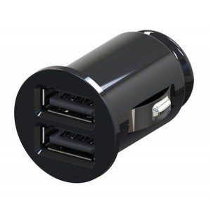 Auto lādētājs 2 x USB, 2.1A, PLS34B