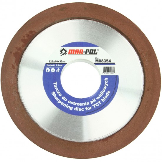 Dimanta disks 125x10x32x8, 1,5mm, M08354