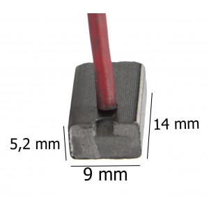 Щетки для электроинструментов 5.2x9x14mm Marpol S12507