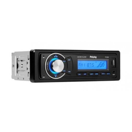 Auto magnetola MP3, Bluetooth, AUX, 2x RCA, USB, EQ, 1 DIN, PEIYING PY3258