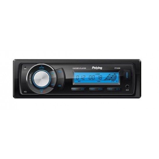 Auto magnetola MP3, Bluetooth, AUX, 2x RCA, USB, EQ, 1 DIN, PEIYING PY3258