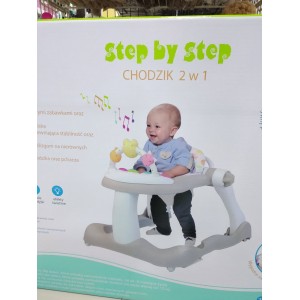 Mazuļu staigulis 2 in 1, Beticco Step By Step, zaļš