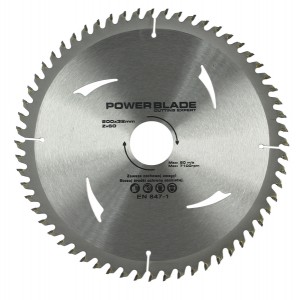 Zāģripa kokam 200mm x 32, 60T POWER BLADE M09063