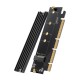 Ugreen adapteris PCIe 4.0 x1 / x4 / x8 / x16 to M.2 NVMe M-Key, UGREEN CM465, 30715, 6957303837151