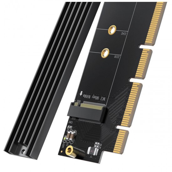 Ugreen adapteris PCIe 4.0 x1 / x4 / x8 / x16 to M.2 NVMe M-Key, UGREEN CM465, 30715, 6957303837151