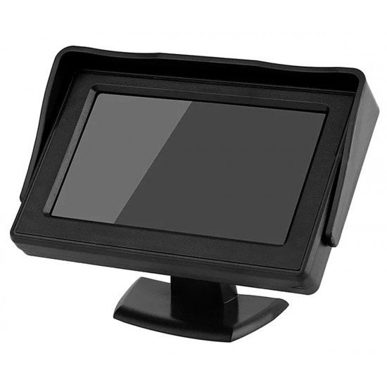 Automašīnas atpakaļgaitas monitors 4,3'' TFT, 12V, AK331