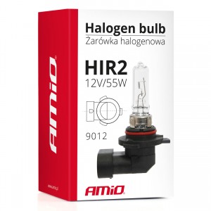 Halogēna spuldze HIR2 9012, 12V, 55W, Amio 01125