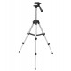 Telefona, foto statīvs ar bluetooth pulti, 1/4'', 129 cm, Tripod ST5C