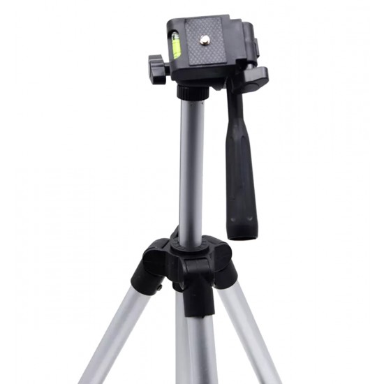 Telefona, foto statīvs ar bluetooth pulti, 1/4'', 129 cm, Tripod ST5C