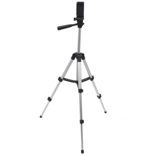 Telefona, foto statīvs ar bluetooth pulti, 1/4'', 129 cm, Tripod ST5C