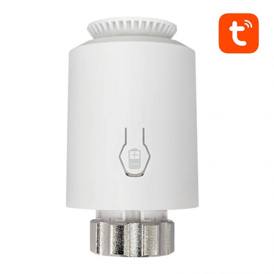 Viedais termostats Avatto TRV06 Zigbee 3.0 TUYA (bez bāzes stacijas Gateway), 6976037360001