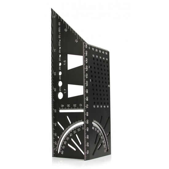 Алюминиевый пространственный уголок 3D, 15 см, 45–90 градусов, тип L, M22511