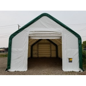 Палатка складская с двойным ферменным каркасом. 6,1 х ​​9,76 х 4,88 м