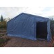 Vissezonas noliktavas telts, angārs, 4x8x3 m. Tents PVC 600 g/m 2, SFR.