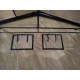 Vissezonas noliktavas telts, angārs, 4x8x3 m. Tents PVC 600 g/m 2, SFR.