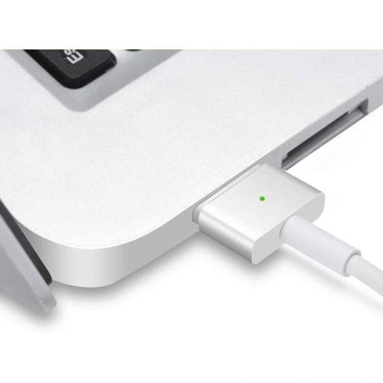 Lādētājs Apple MacBook MagSafe 1, 60W, 16,5V, 3,65A, type L, balts, 60263-030164
